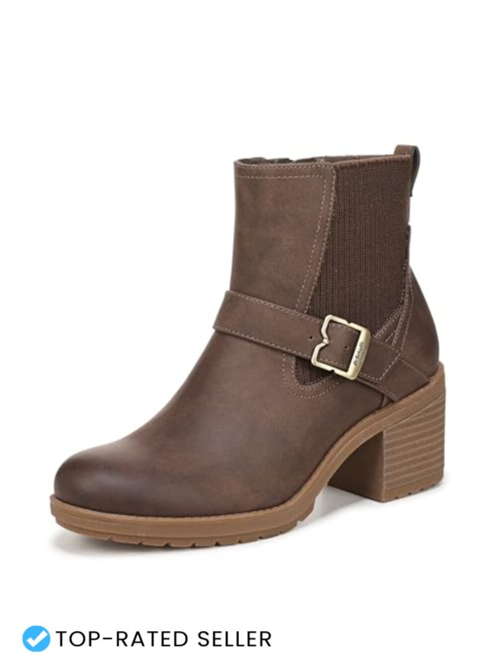 Dr. Scholl's Parker Zip Short Boots Faux Leather Ankle Booties